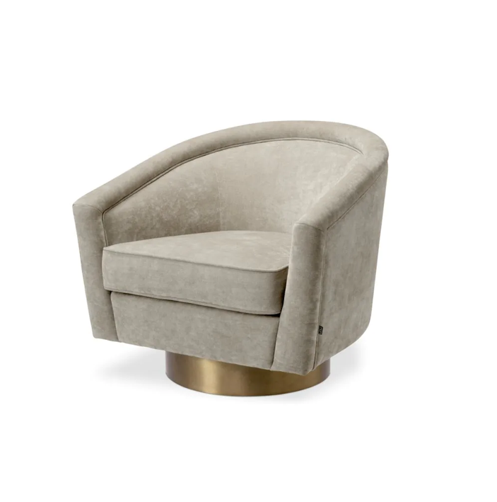 swivel chair grey 1