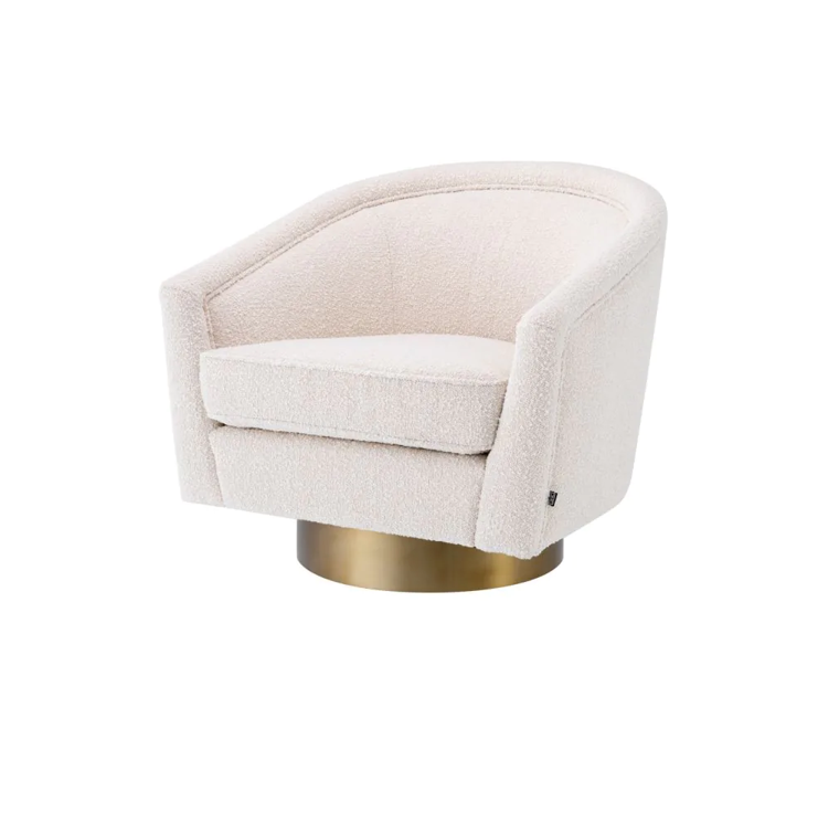 swivel chair white 1