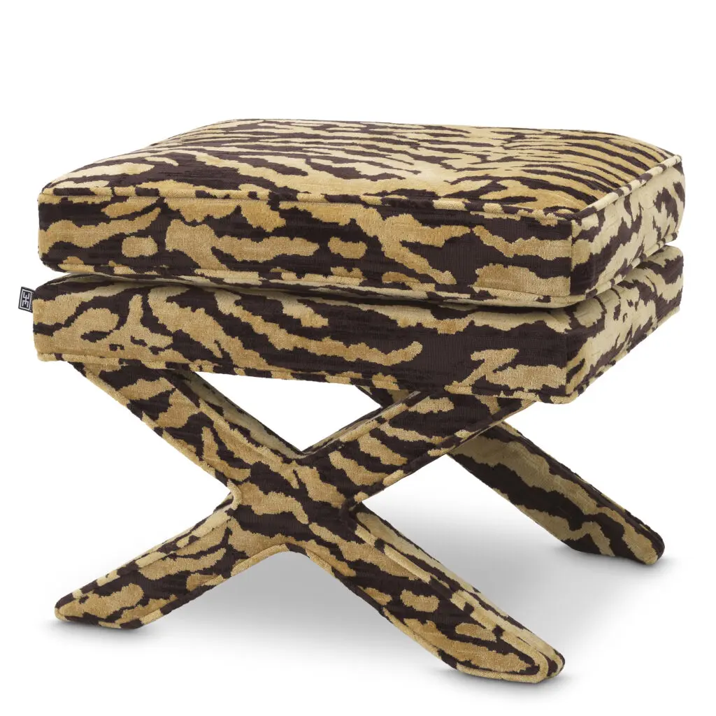 120575 Stool Cordoba Tigris brown