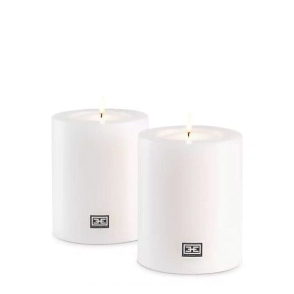 Artificial Candle set of 2
