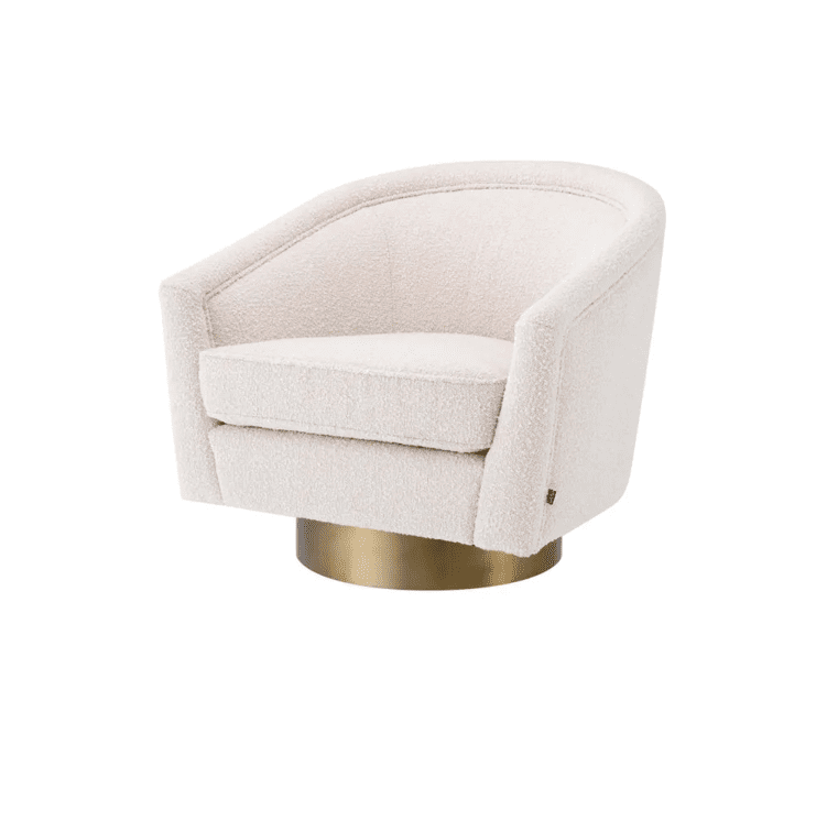 swivel chair white 1