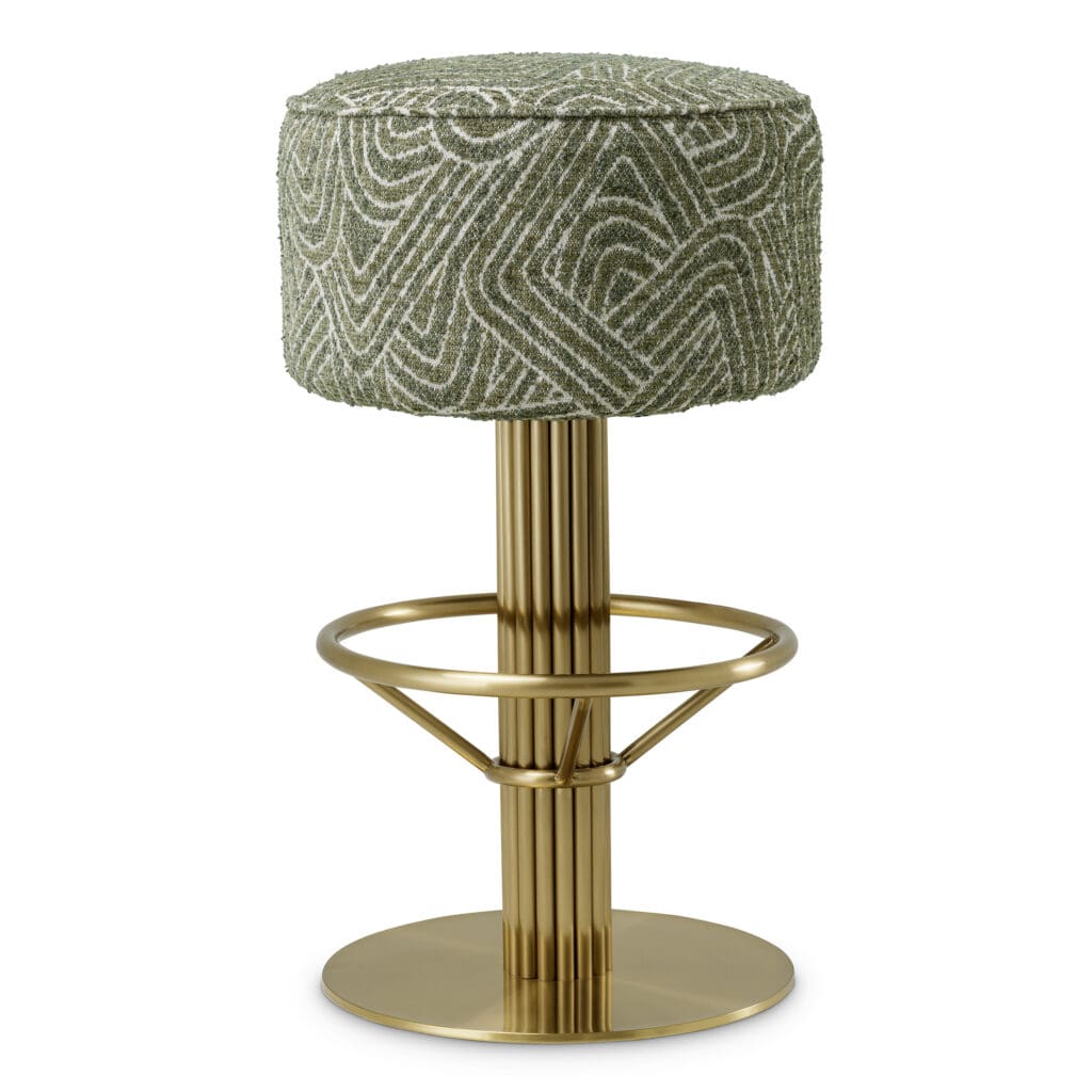 120167 Bar Stool Carleton green