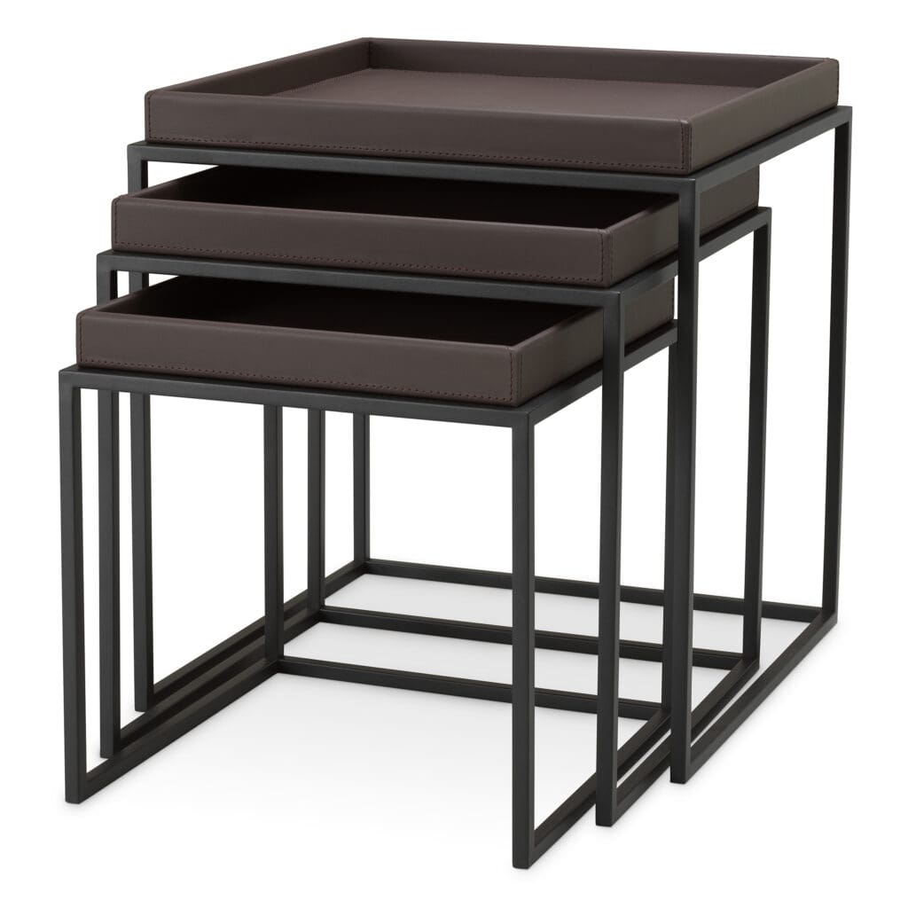 120246 Side Table Léonard set of 3