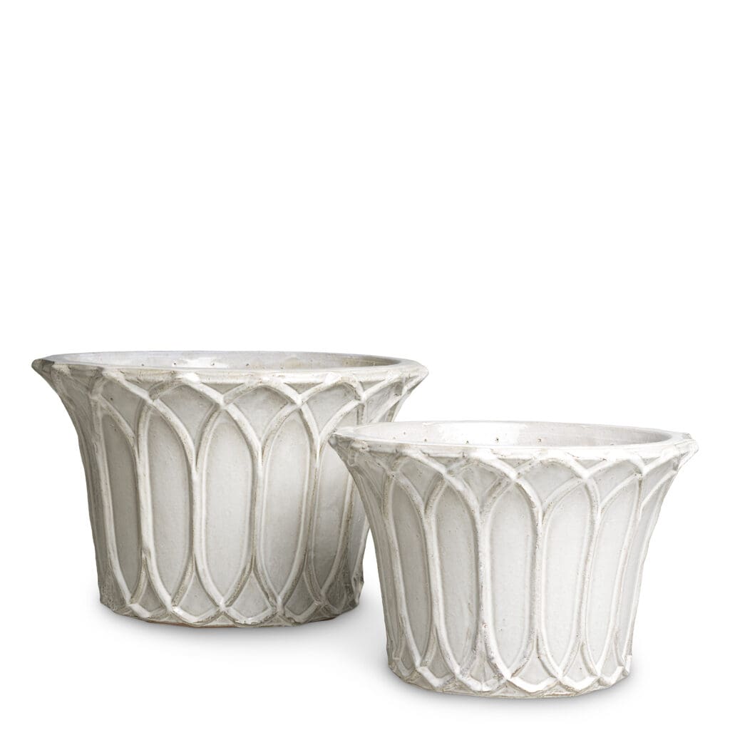 120381 Outdoor Planter Iverson set of 2