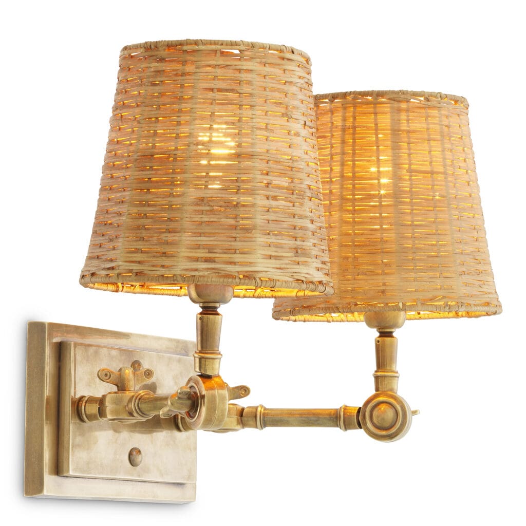 120487 Wall Lamp Wentworth Double