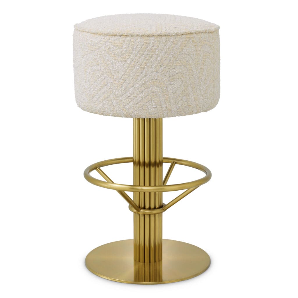 120860 Bar Stool Carleton cream