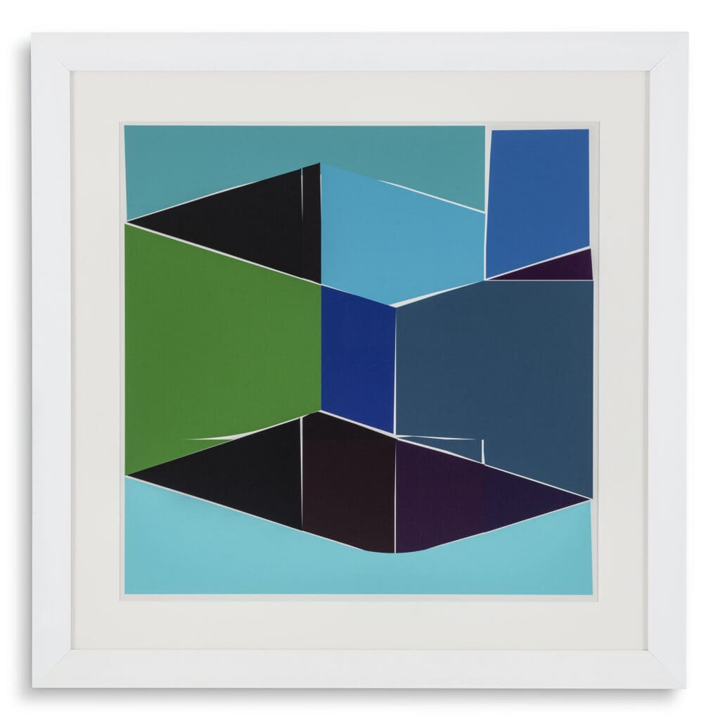121103 Print Silkscreen from Boissière I by Henri Boissiè