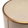 EICHHOLTZ SIDE TABLE VALLEY BRUSHED BRASS
