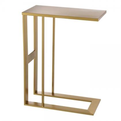 EICHHOLTZ SIDE TABLE PIERRE BRUSHED BRASS