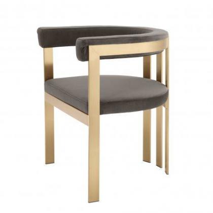 Eichholtz Clubhouse Dining Chair - Savona Grey
