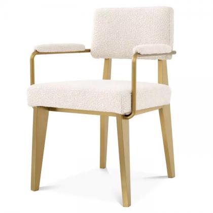 EICHHOLTZ DINING CHAIR SORBONNE WITH ARM